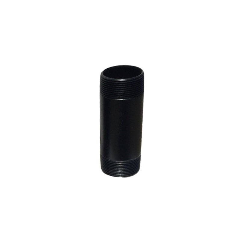 5 Inch Length - 1 1/2 Inch NPT Threaded Pipe - Black Powdercoat