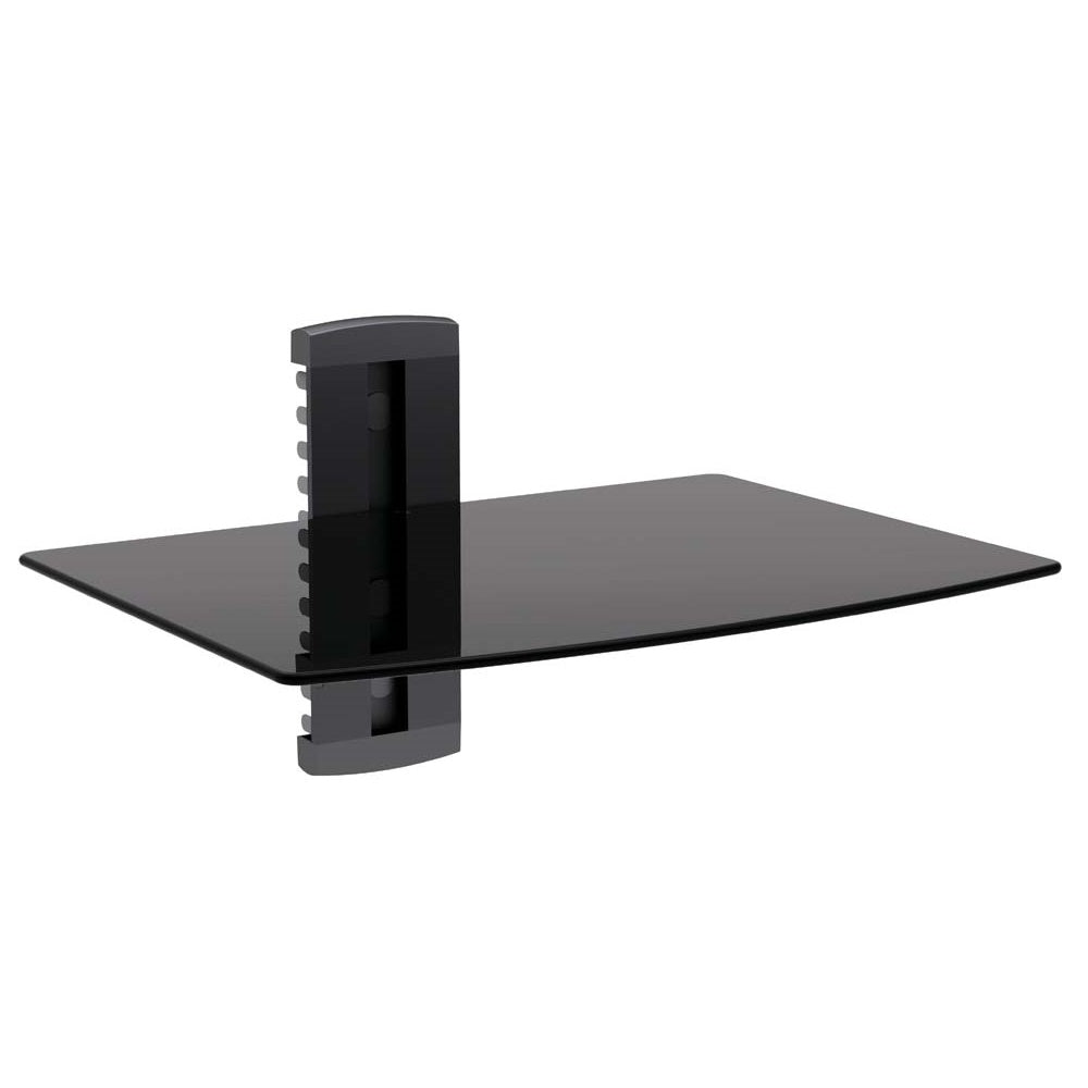 Single Shelf Wall System for DVD, Cable/Satellite Receiver