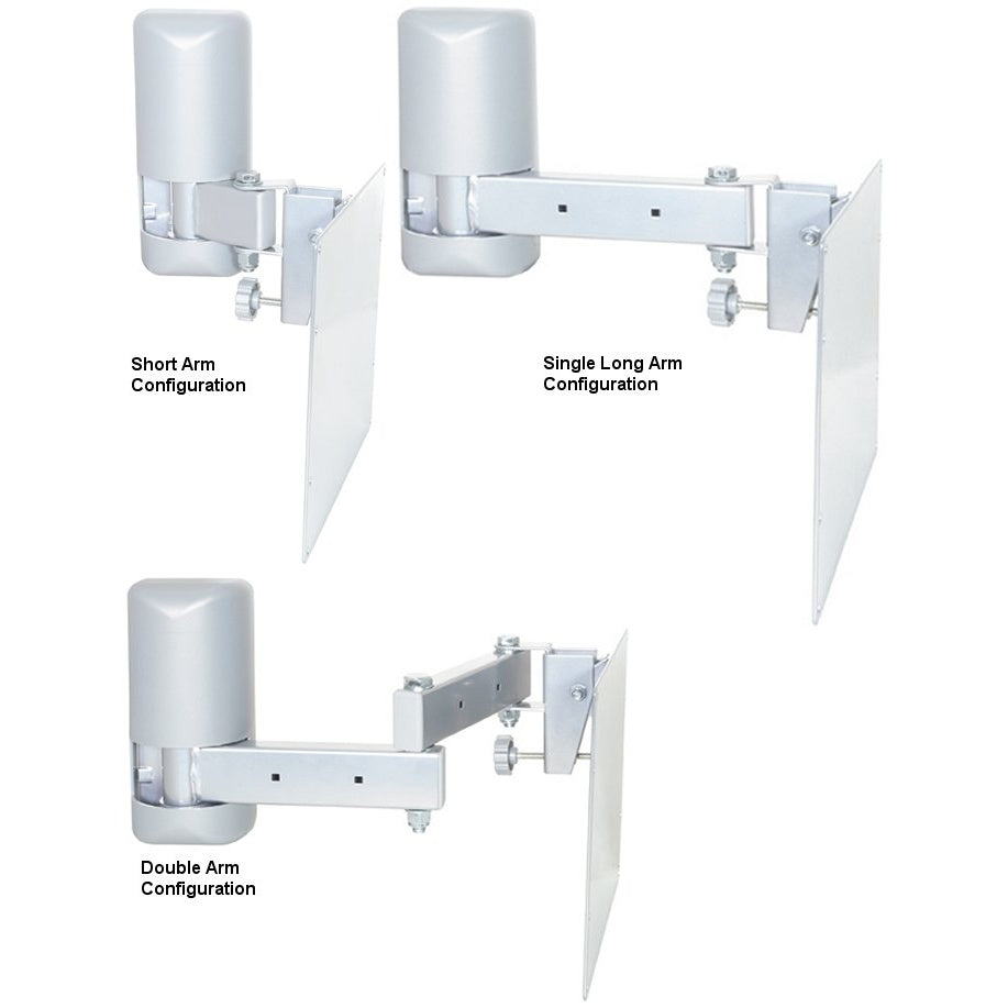 VMP Full Motion Arm LCD TV/Monitor Mount for 22 to 37 inch - View 2