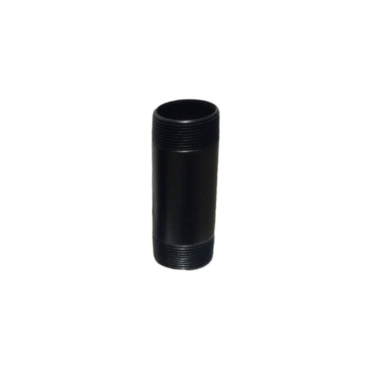 5 Inch Length - 1 1/2 Inch NPT Threaded Pipe - Black Powdercoat