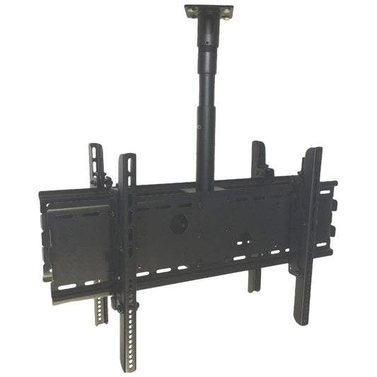 Back to Back Ceiling Mount for 32 to 88 inch, Rotate/Adjustable Mast