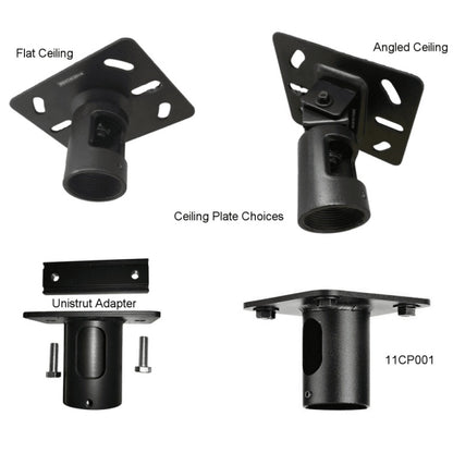 Ceiling Mount with 90 degree tilt - For Dental Operatory - View 6