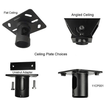 TV Ceiling Mount for 32 to 88 inch, Rotate and Adjustable Mast - View 5