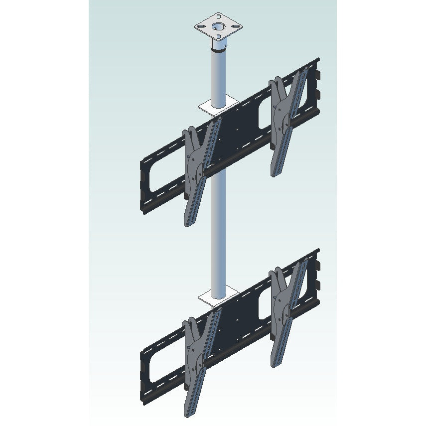 Double Stack TV Ceiling Mount - Two or More Screens