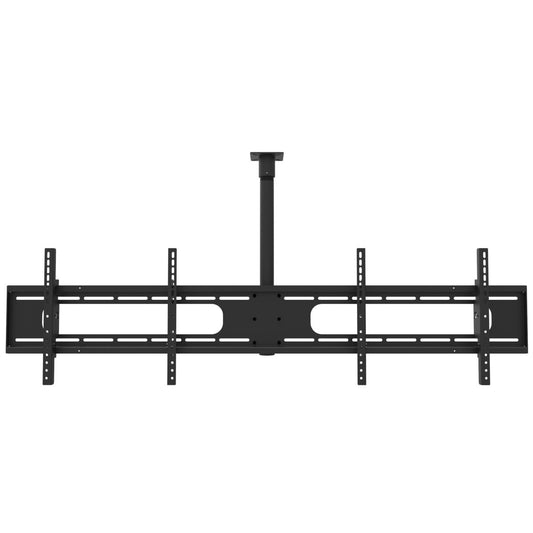 Double Wide Two Screen TV Ceiling Mount for 32 to 55