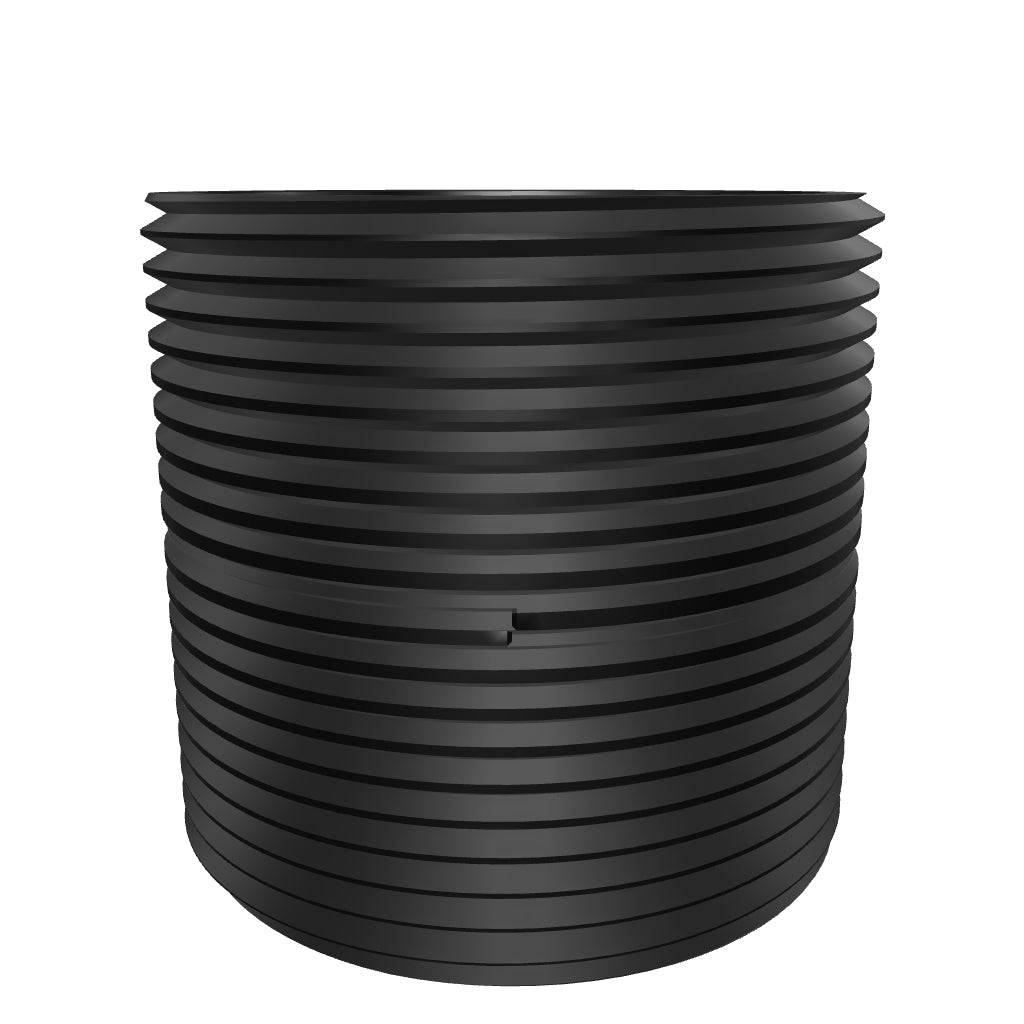 112-NPT-PIPE-Close black 1-1/2 inch NPT pipe, 1.75 inch close nipple, fully threaded steel, interactive 3D model showing the threaded ends and bore.