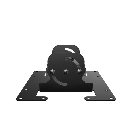 DD-HEAD dental operatory TV ceiling mount head with 90 degree tilt and a 1-1/2 inch NPT collar; rotate the 3D model to see the tilt yoke and plate.