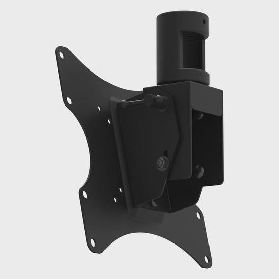 200x200 vesa tv ceiling hanging head Zero to 12 degree tilt video