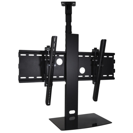 TV Ceiling Mount with Shelf for 32 to 70 with Adjustable Mast
