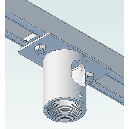 Unistrut Adapter for 1 1/2 Inch NPT Pipe - View 3