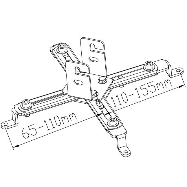 Universal Projector Ceiling Mount - View 5